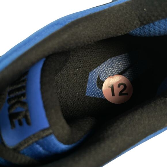 Nike Baseball Cleats Alpha Huarache Elite Men's size 12 Black Blue - Picture 8 of 10